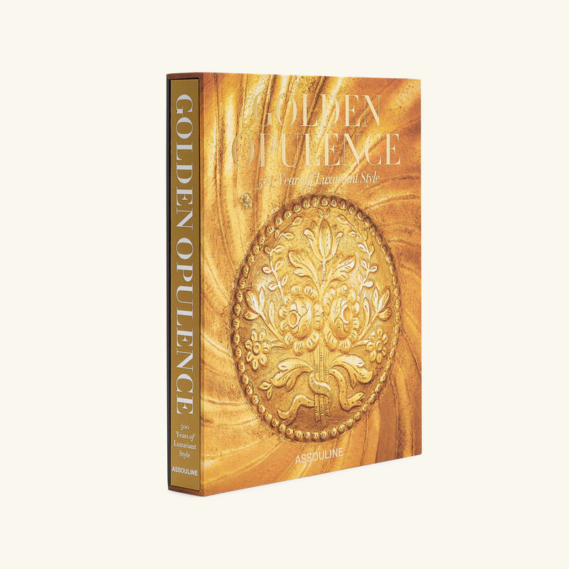 Golden Opulence 500 Years of Luxuriant Style Book 38x30cm assouline golden opulence 500 years of luxuriant style book 38x30cm