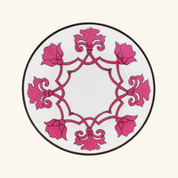 pinto paris jaipur dessert plate round pink 21cm