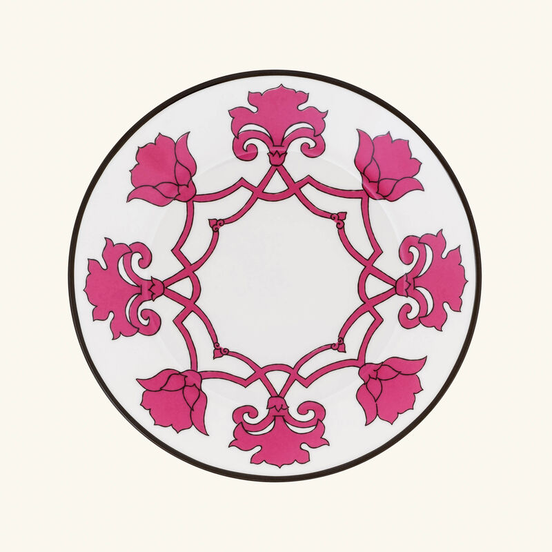 pinto paris jaipur dessert plate round pink 21cm