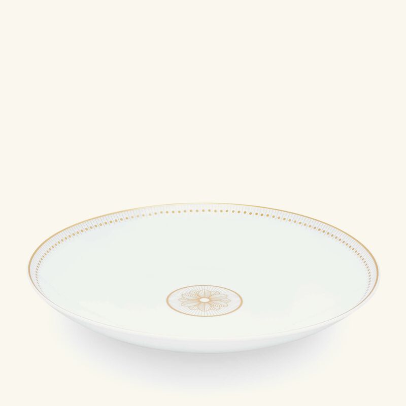 christofle malmaison imp riale serving bowl gold 29cm