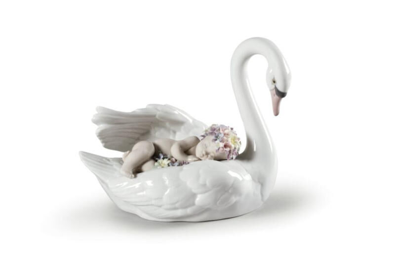 Drifting Through Dreamland Swan Figurine Drifting Through Dreamland Swan Figurine, large