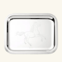 Albi Lunar New Year Serving Tray Silver Plated 26x20cm christofle albi lunar new year serving tray silver plated 26x20cm