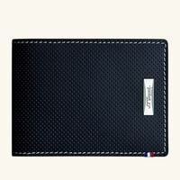 st dupont defi perforated 6 card wallet black