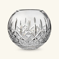 waterford lismore rose vase bowl medium clear