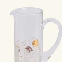 dimlaj hayat drinking glass and jug gold set of 7