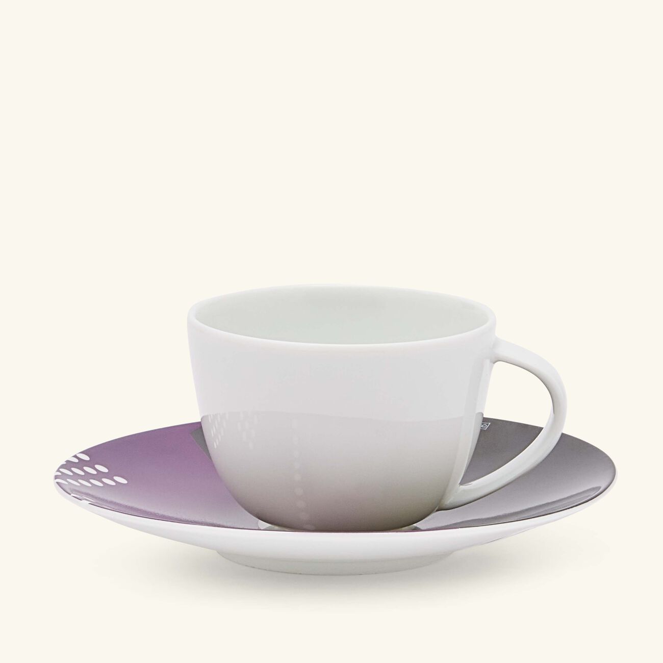 bernardaud oscar coffee cup   saucer black
