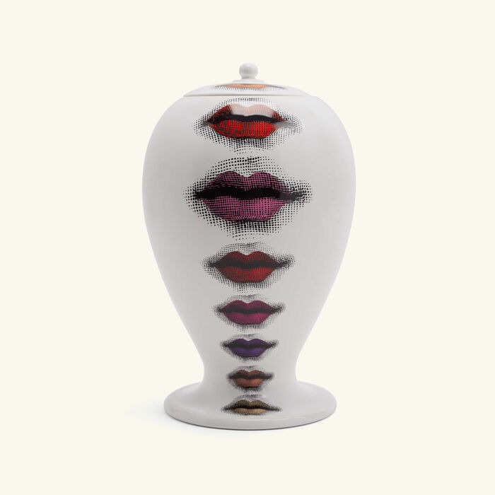 fornasetti rossetti vase medium white
