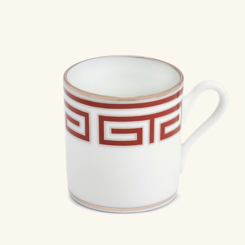 Labirinto Coffee Cup Red ginori 1735 labirinto coffee cup red