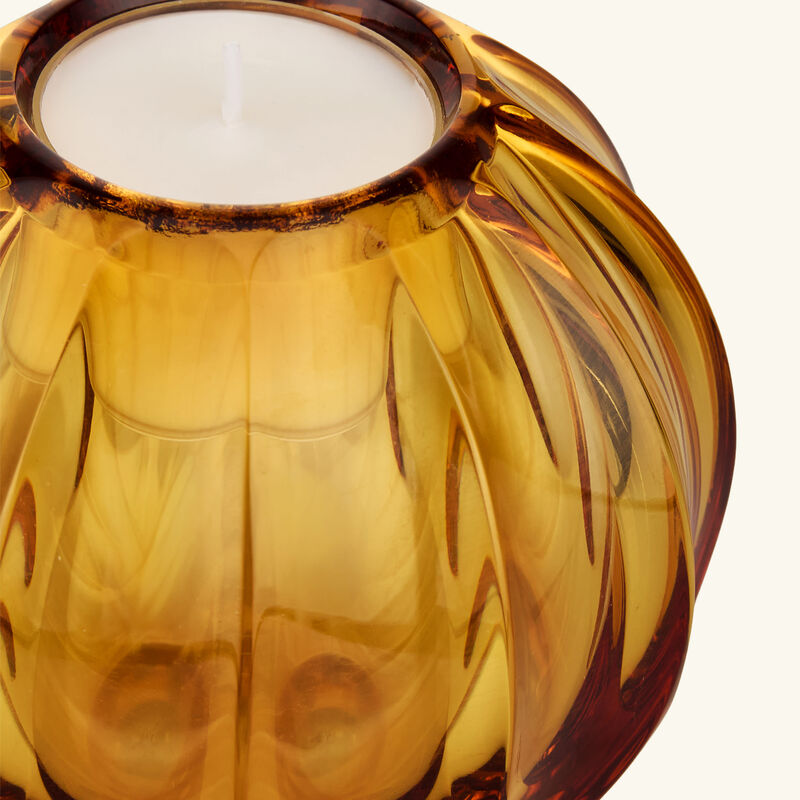حامل شمعة فوتيف برتقالي ماريو تشيوني حامل شمعة فوتيف برتقالي
