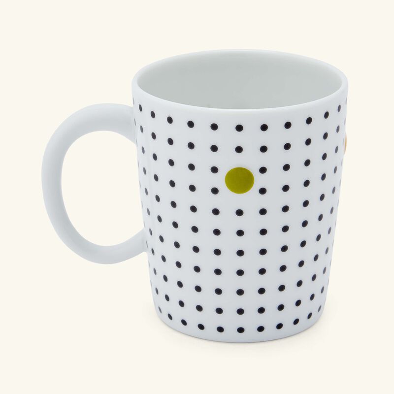 bernardaud knossos paros mug anthracite black