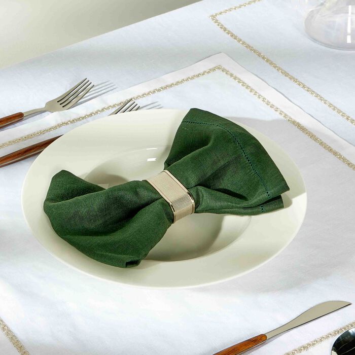 catherine denoual feliz napkin green