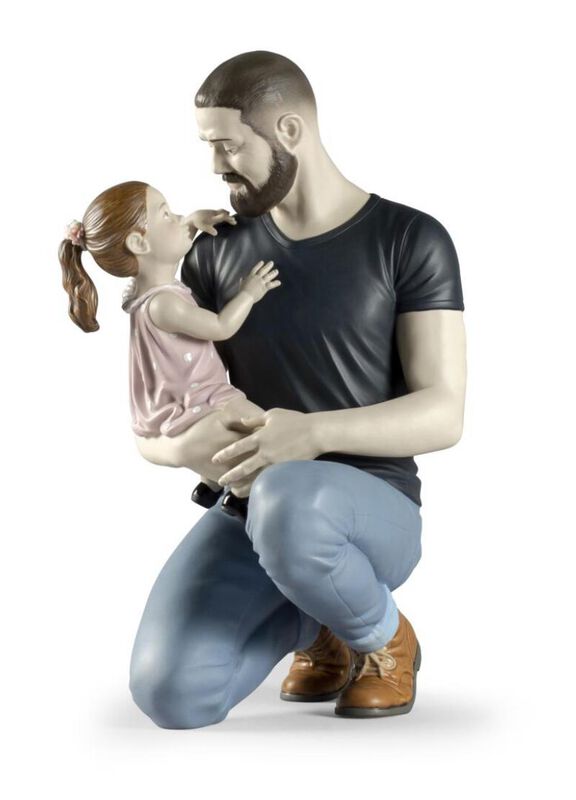 In Daddy'S Arms Figurine, large