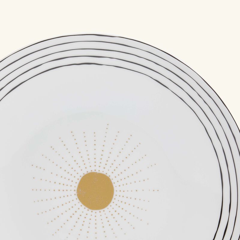 bernardaud aboro salad plate round gold 21cm