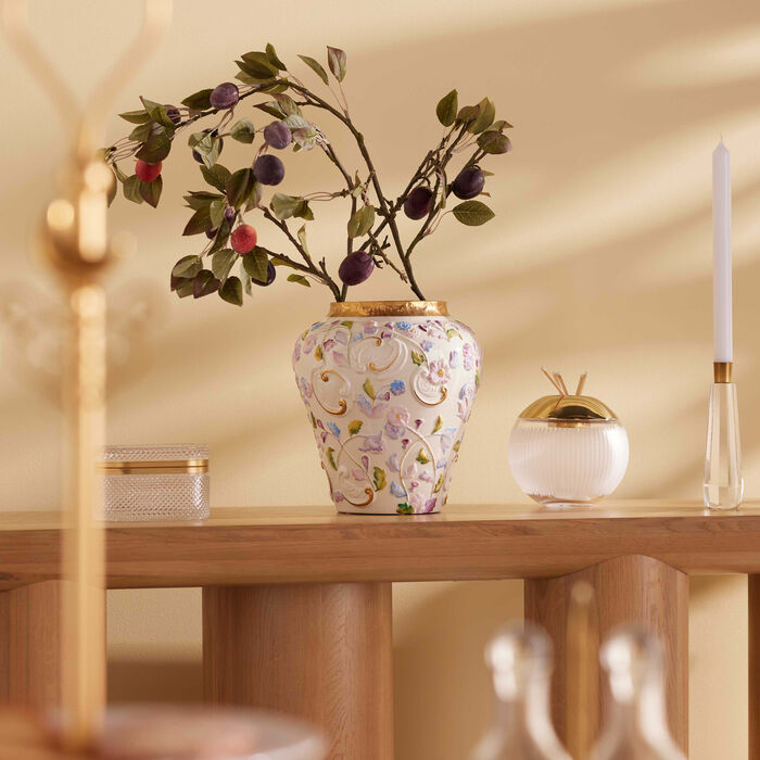 villari taormina vase small white