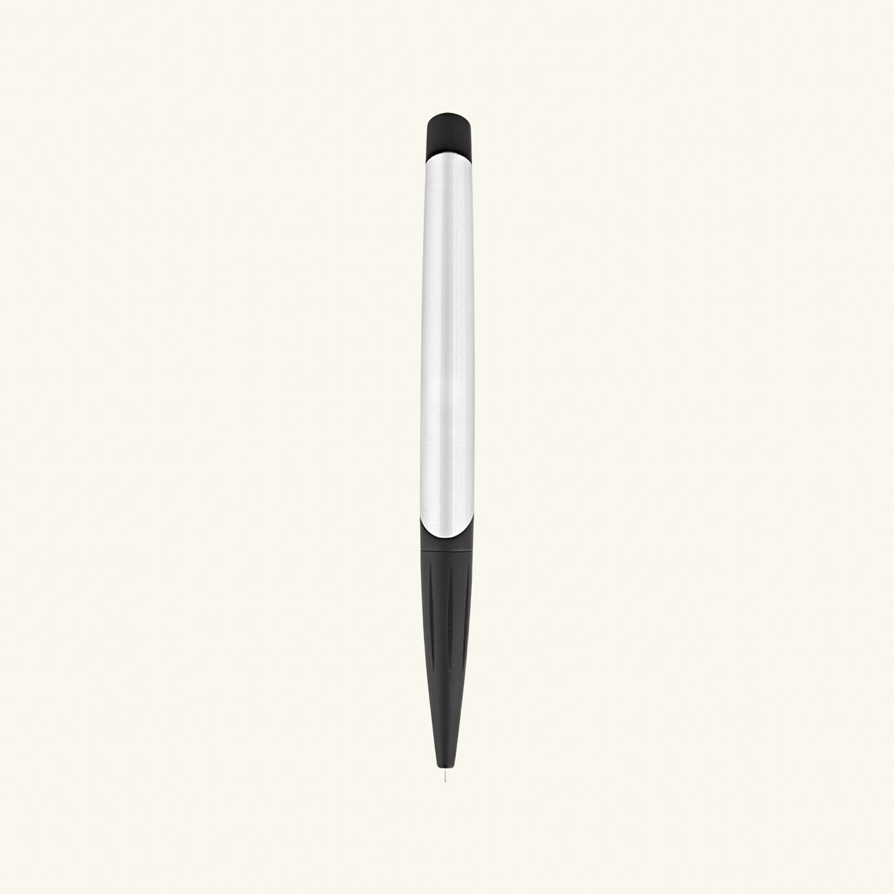 st dupont defi millennium ballpoint pen silver