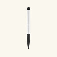 st dupont defi millennium ballpoint pen silver
