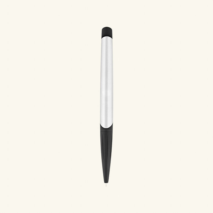 st dupont defi millennium ballpoint pen silver
