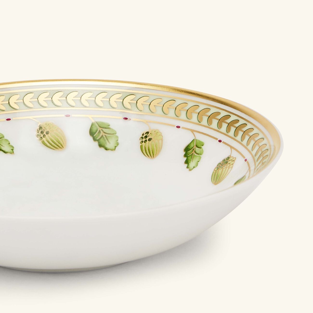 bernardaud phoebe serving bowl green 10cm