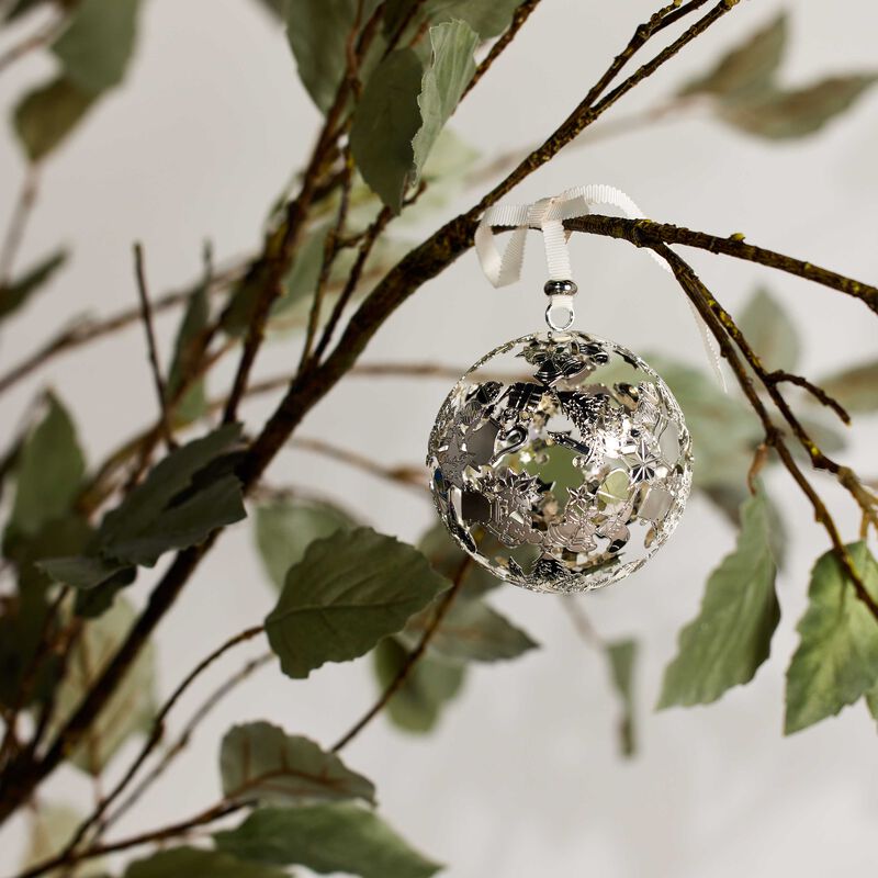 Trésors d'Argent Christmas Ornament 2024 Mini Silver Plated christofle tr sors d argent christmas ornament 2024 mini silver plated