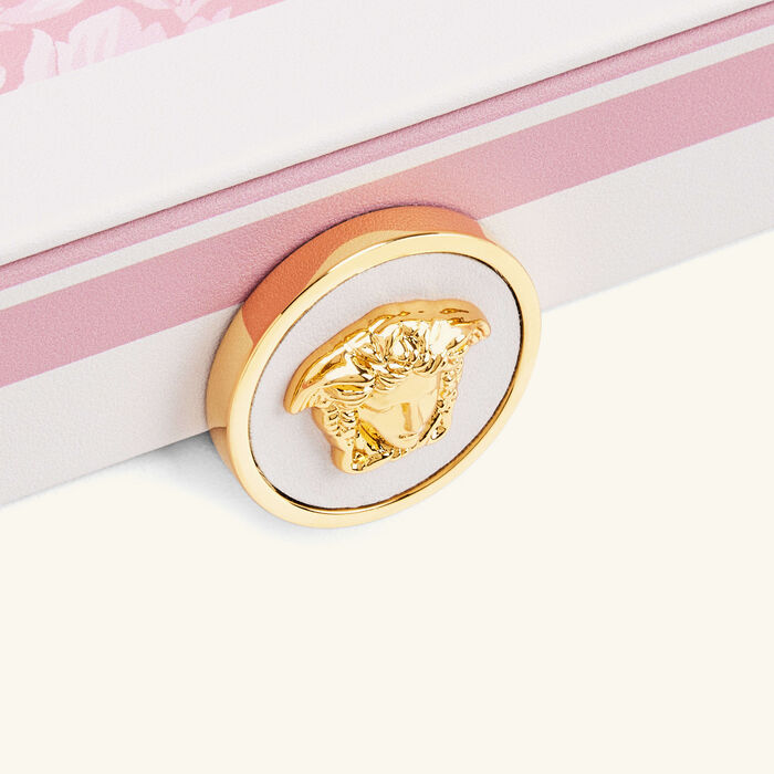 versace barocco jewelry box large pink