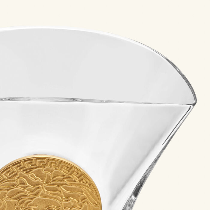 versace medusa madness vase small clear