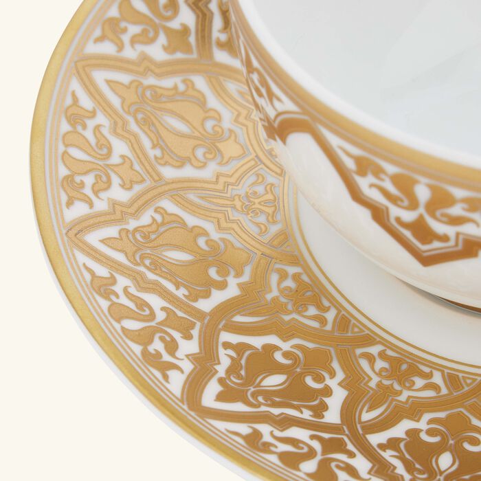 bernardaud venise tea cup saucer gold