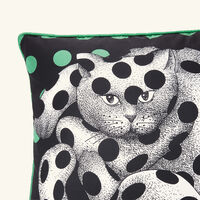 fornasetti high fidelity silk pillow