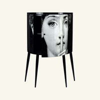fornasetti silenzio consolle grey