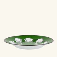 pinto paris jaipur bread plate round green 15cm
