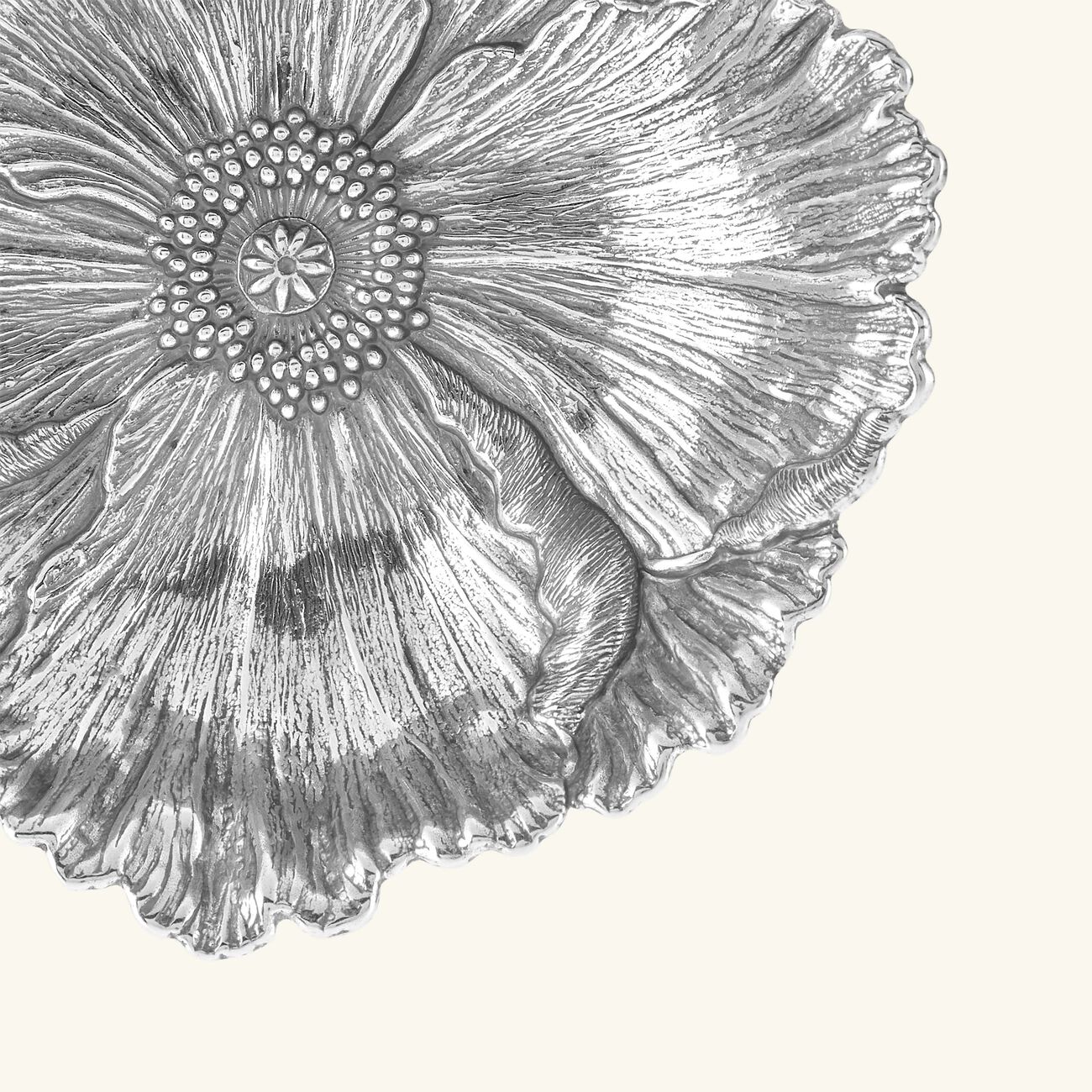 buccellati poppy flower bowl medium silver