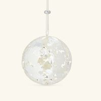 christofle bouquet givr  2025 christmas ornament silver plated