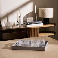 dimlaj dar ashtray round clear