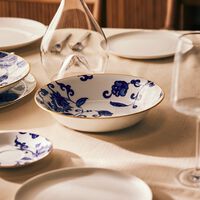 bernardaud prince bleu serving bowl blue 24cm