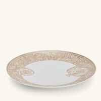 versace barocco beige dinner plate round 28 cm