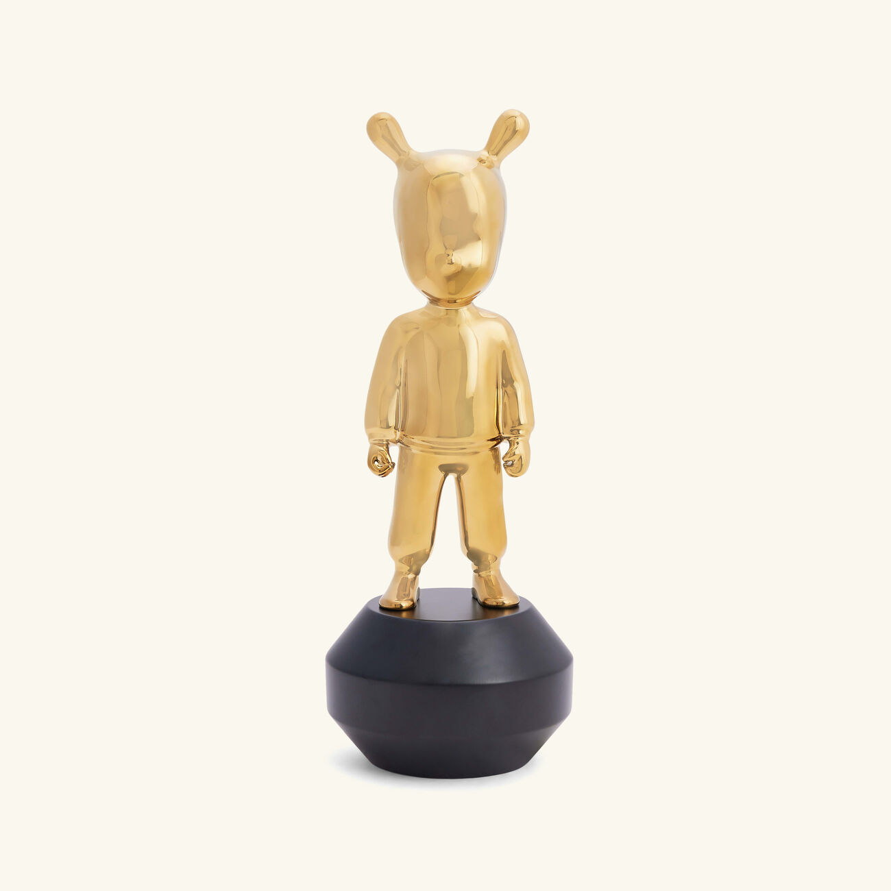 lladro the guest figurine small gold