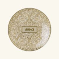 versace barocco beige bread butter plate round 17 cm
