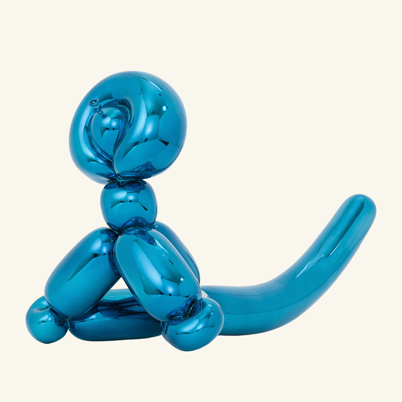 Balloon Monkey Sculpture Medium Blue bernardaud balloon monkey sculpture medium blue