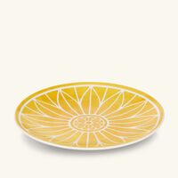 christofle malmaison riviera bread plate round yellow 16 cm