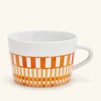 طقم الشاي تيرا روزا مؤلف من أربعة فناجين مع صحونها برتقالي برناردو طقم الشاي تيرا روزا مؤلف من أربعة فناجين مع صحونها برتقالي