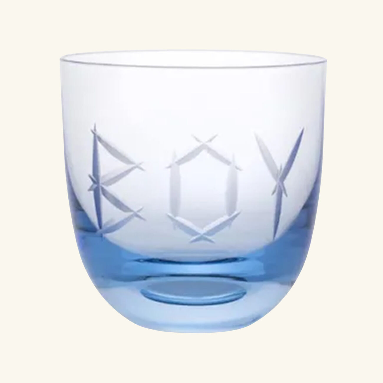 ruckl abc boy drinking glass blue