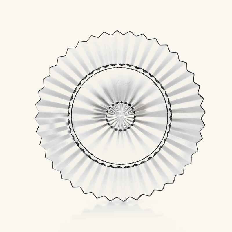 baccarat mille nuits salad plate round clear 21cm
