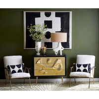jonathan adler gilded muse dora maar urn medium white