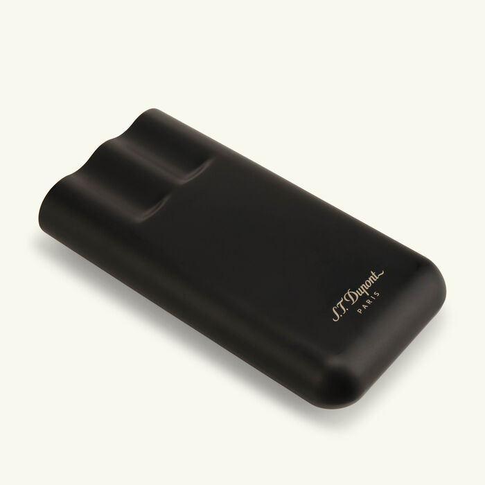 st dupont cigar case green