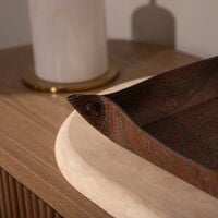 Arnica Decorative Tray Square Brown 25cm etro arnica decorative tray square brown 25cm