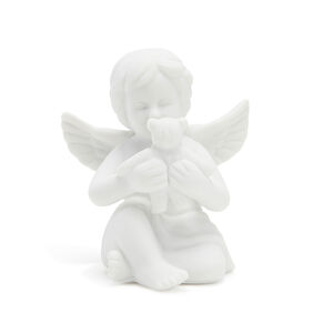 Weiss Matt Porcelain Angel, medium