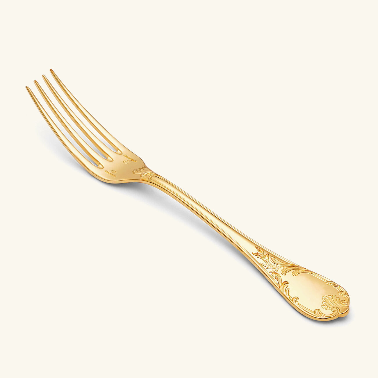 christofle marly dinner fork silver plated