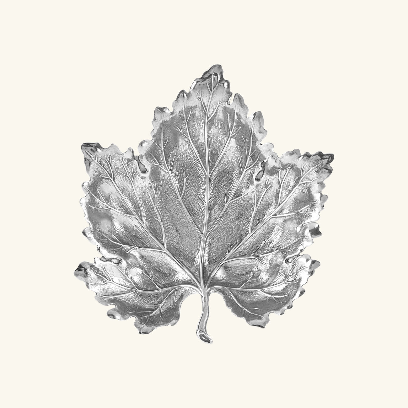 buccellati vine leaf bowl small silver