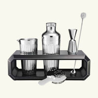 Octogone Bar Accessory Case Black baccarat octogone bar accessory case black