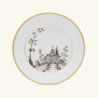pinto paris vieux kyoto dessert plate round white 21cm