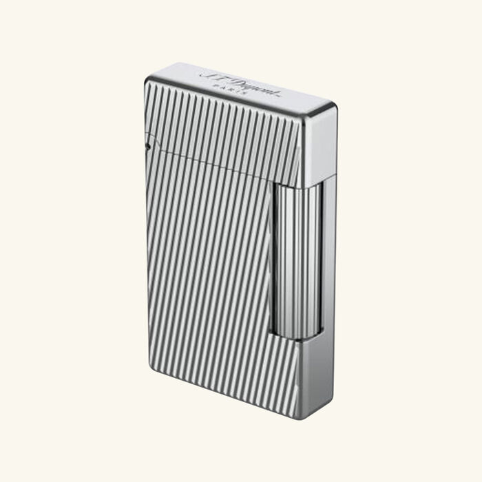 st dupont initial diagonal palladium lighter silver
